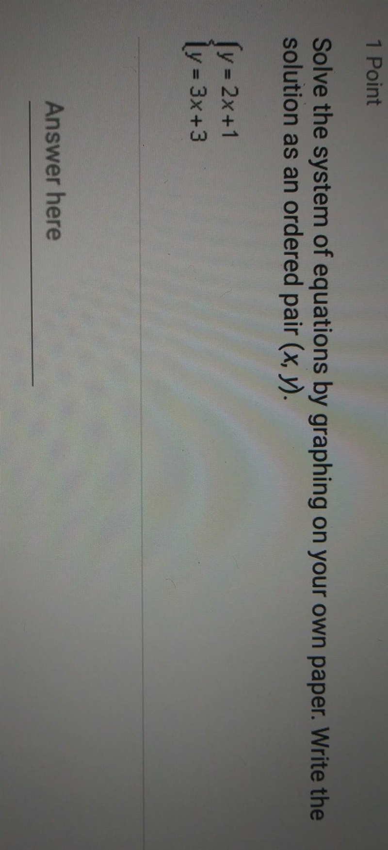 Write the solution as an ordered pair (x,y)​-example-1