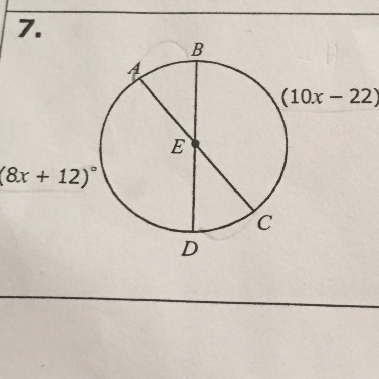 Solve for X. I’m bad at geometry please help me-example-1