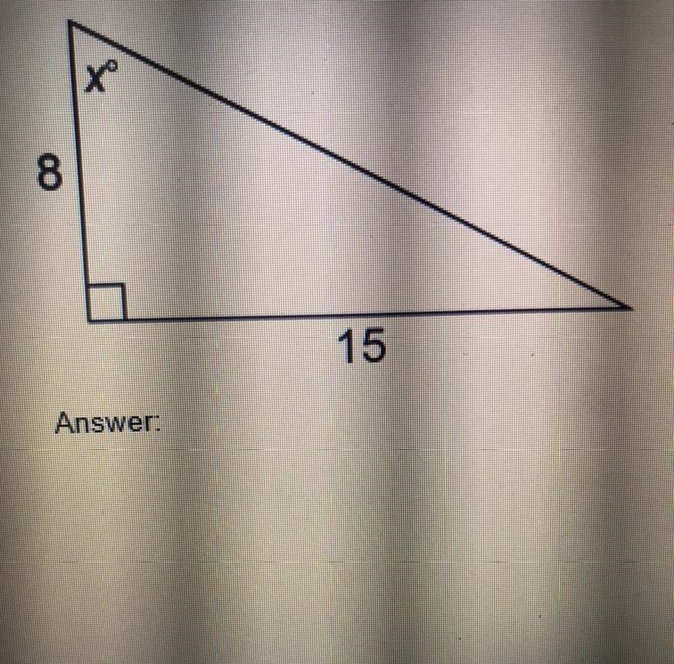 Please help! i’m really struggling 2. Find the value of x in the triangle. Round your-example-1