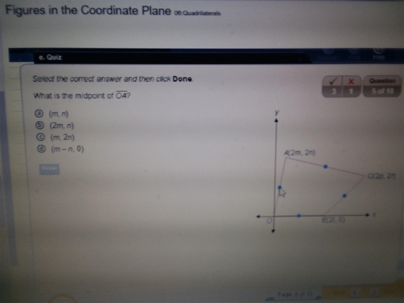 What is the midpoint of OA-example-1