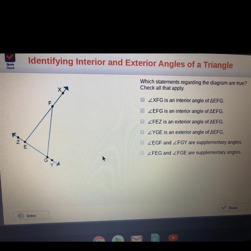 PLEASEEEE HELPPP Check Which statements regarding the diagram are true? Check all-example-1