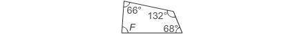 What is the measure of ∠F?-example-1