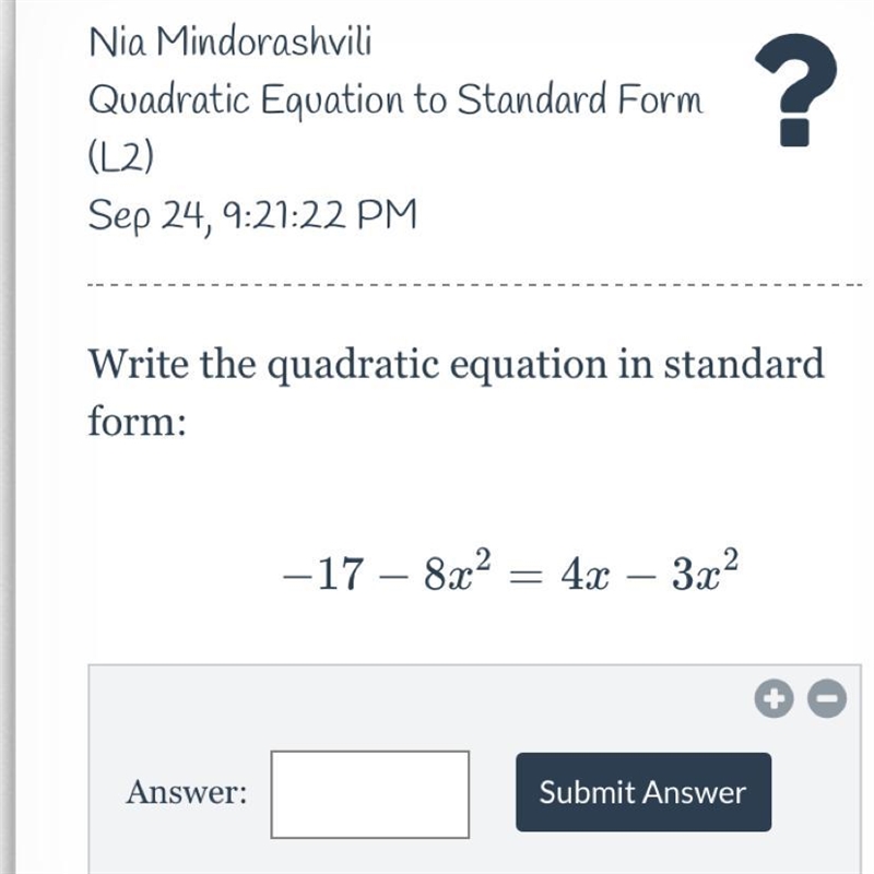 Can somebody write this is quadratic form please-example-1