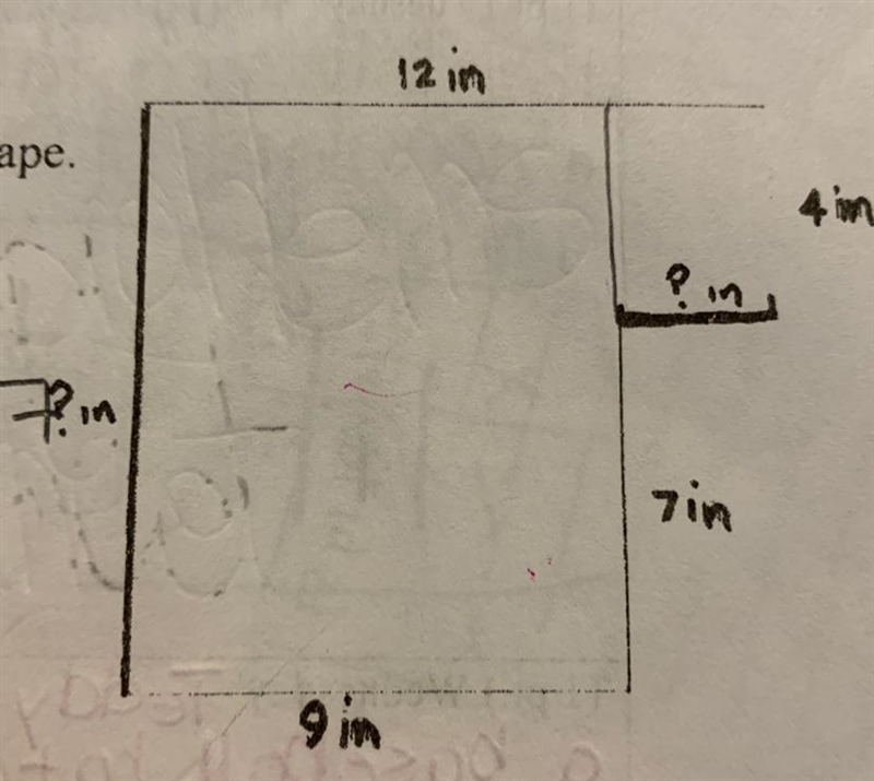 What is the area a perimeter of the figure-example-1