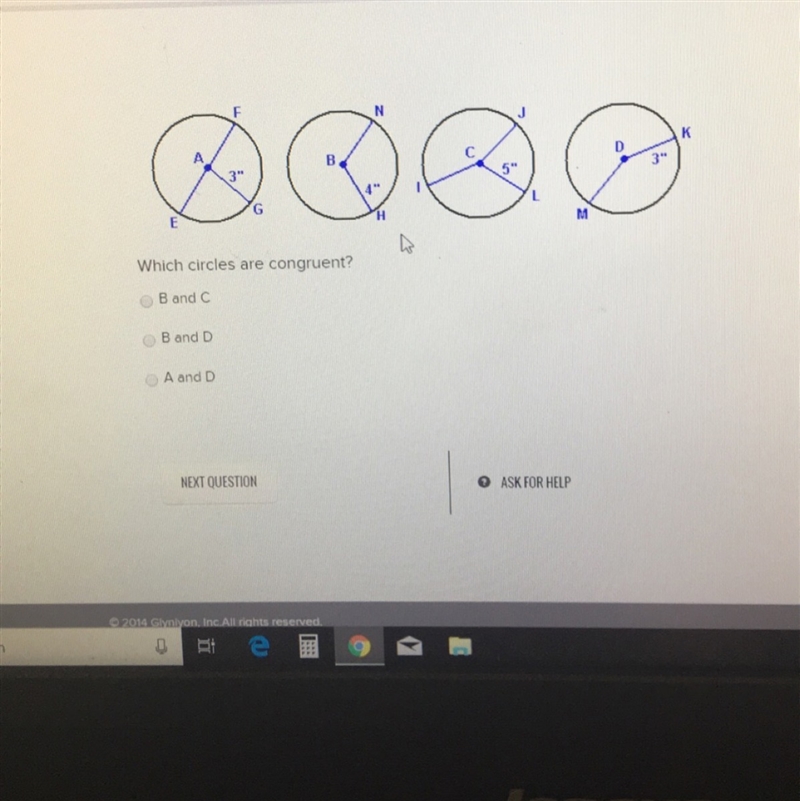 Which circles are congruent-example-1