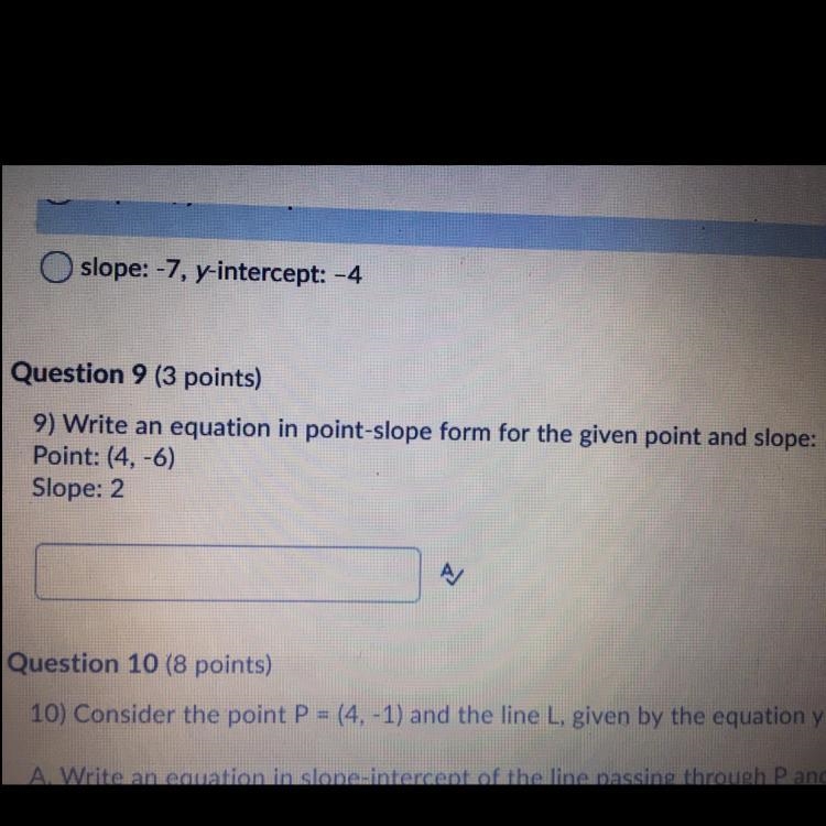 Please help with question 9-example-1