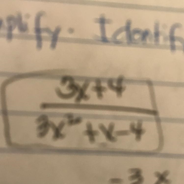 Simplify the rational expression-example-1