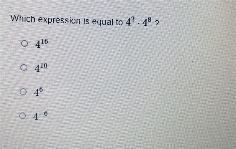 Which expression is equal to ​-example-1