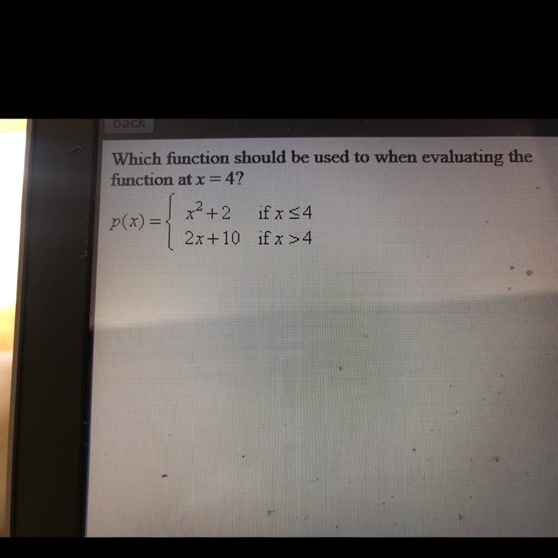 1. P(x)=x^2+2 2. P(x)= 2x +10-example-1