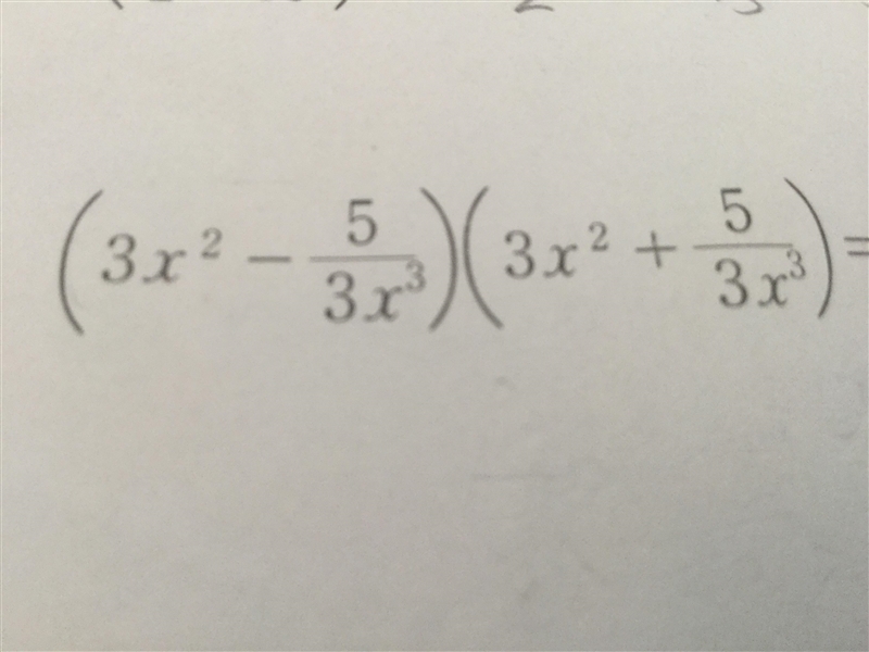 The formula is a^2 - b^2 I got the answer for the b^2 but not a^2 I am getting 81x-example-1