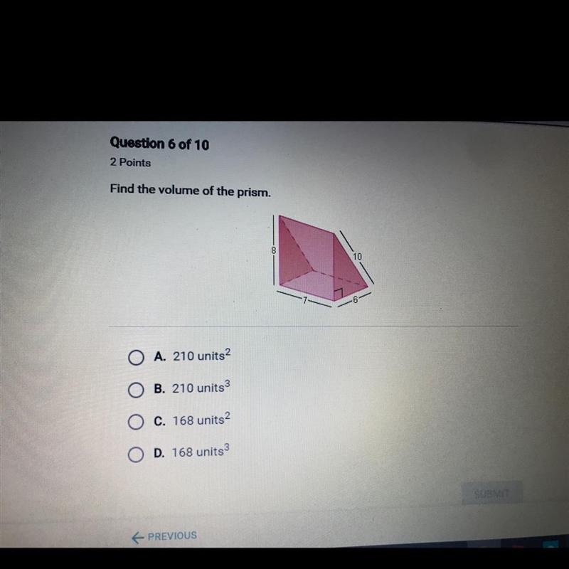 Find the volume of the prism-example-1