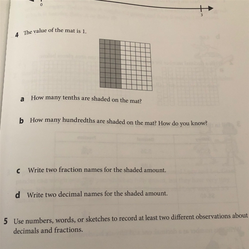 Can someone please help me with #4 (a,b,c,d) and #5?-example-1