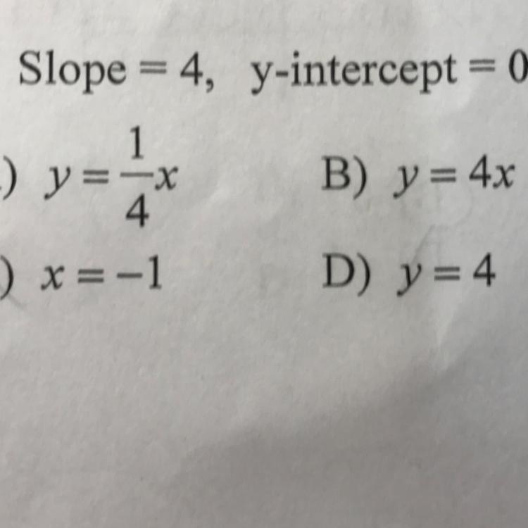 Write the slope intercept form of the equation of each line given the slope and Y-example-1