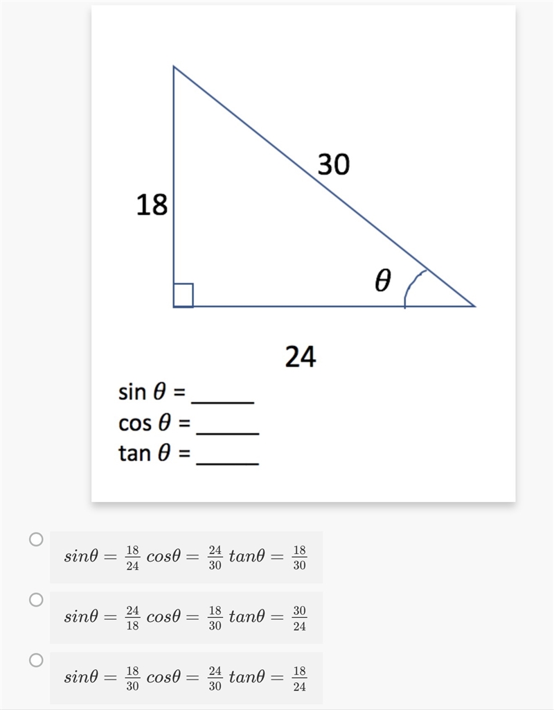 Sine, Cosine, & Tangent.....I have no clue. Help!!!-example-1