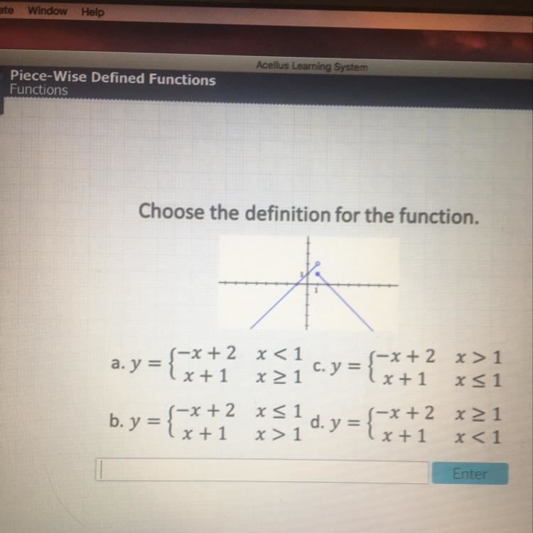 Choose the definition for the function. Please help!!!-example-1