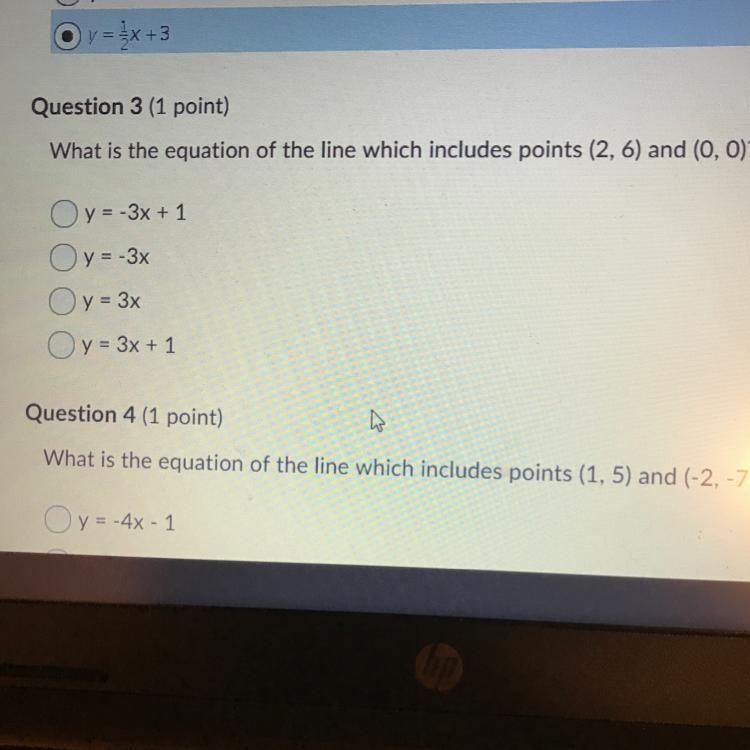 Plz help answer number 3 thanks.-example-1