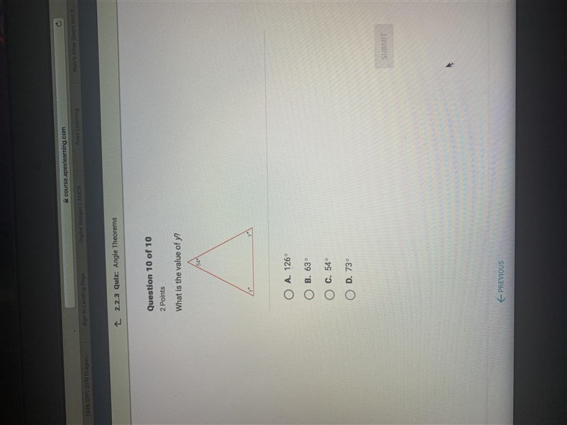 What is the value of x ?-example-1