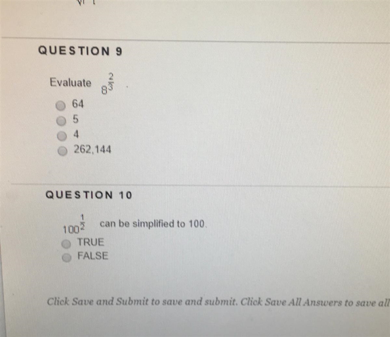 High school math please help!! First question evaluate and the bottom one simplify-example-1