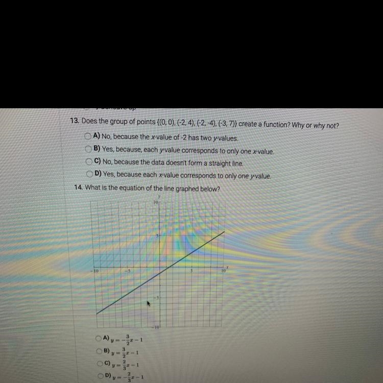 Need help with 13 and 14-example-1