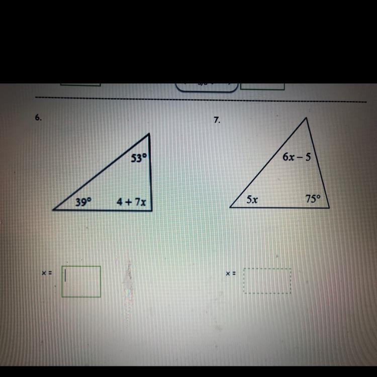 URGENT!!!Find the value of x.-example-1