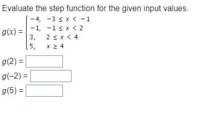 Evaluating a Step Function Using the Function Rule! HELP!-example-1