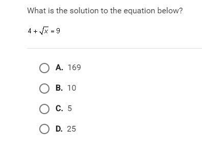 What is the solution to the equation below? See image-example-1