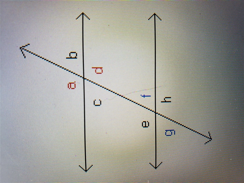 Which pair of angles are vertical < a and-example-1