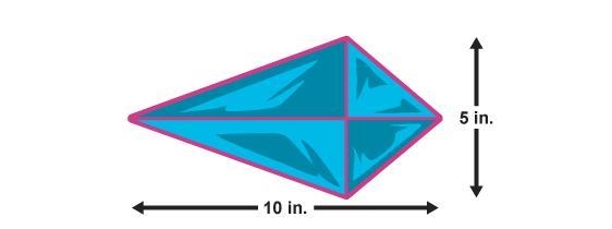 How do you find the area of the kite?-example-1