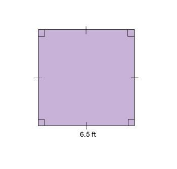 What is the perimeter of this square? 13 ft 24.5 ft 26 ft 26.5 ft-example-1