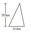 Find the area of the triangles. Show all work and make sure to include the formula-example-1