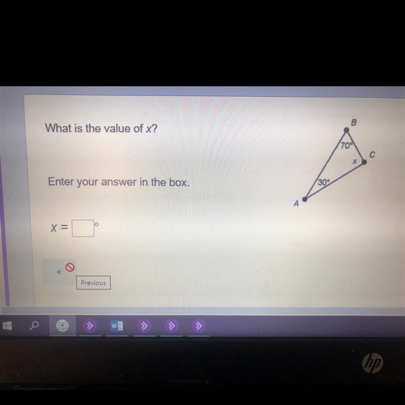 What is the value of x? Enter your answer in the box.-example-1