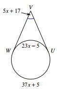 Finding angles outside of a circle. Solve for x :))-example-1