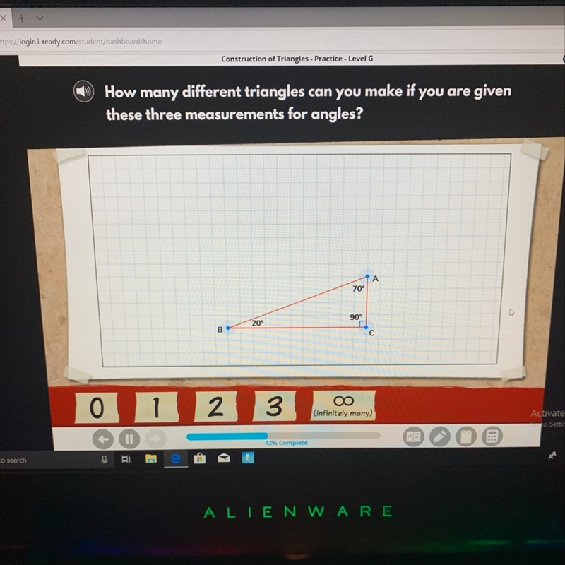 How many different triangles can you make if you are given these three measurements-example-1