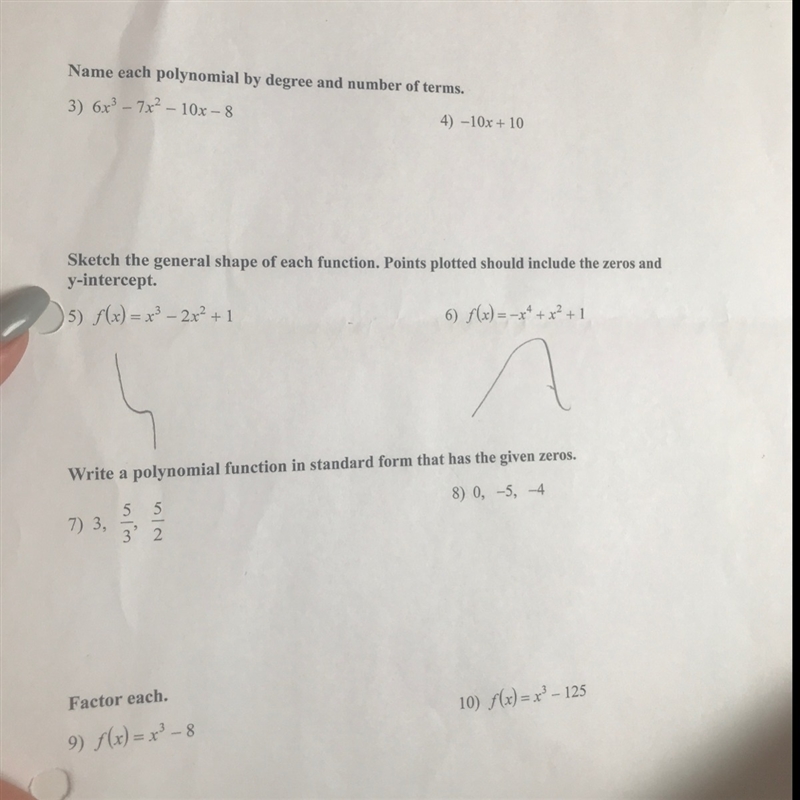 High school math. Please answer everything in picture. Thank you.................................................................................................................-example-1