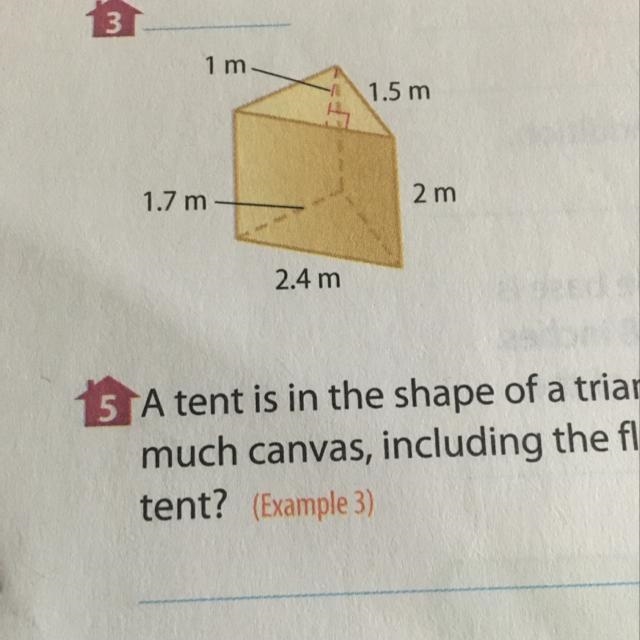 Please help me find the surface area of the triangular prism ( number 3)-example-1