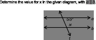 A 35° B 55° C 125° DNone of the choices are correct.-example-1