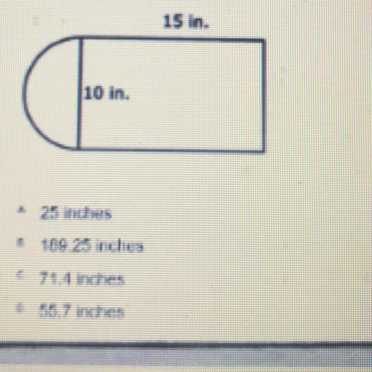 Find the appropriate perimeter of the figure below-example-1