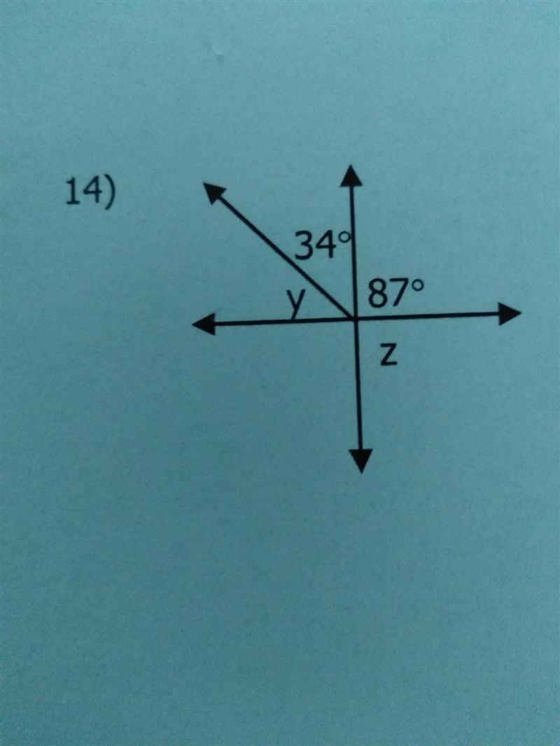 Geometry find the missing value-example-1