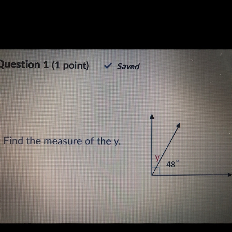 Find the measurement of the y.-example-1