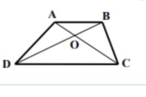 ABCD - trapezoid Is △AOD ∼ △BOC ? Why ? Is △AOB ∼ △COD ? Why ?-example-1