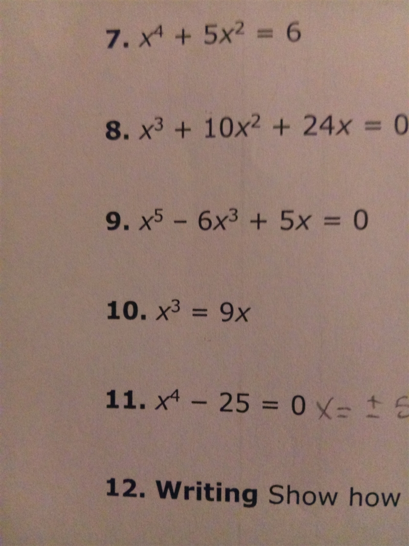 What are the real or imaginary solutions of the polynomial x^3=9x​-example-1