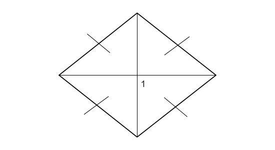 In the rhombus, m∠1=8y-6. Find the value of y?-example-1