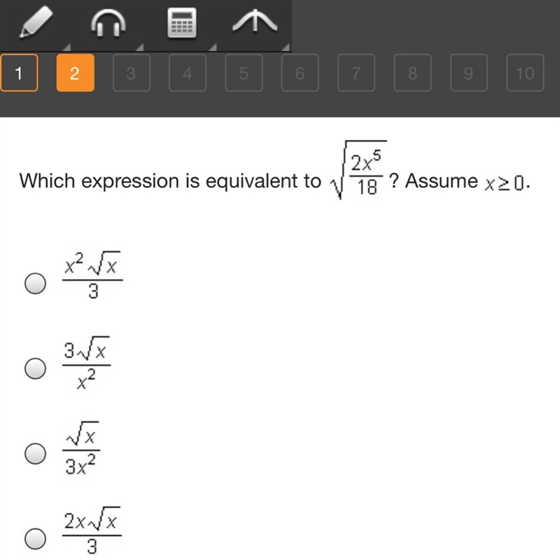 What expression is equivalent to...? Screenshots attached. Help, please!-example-1