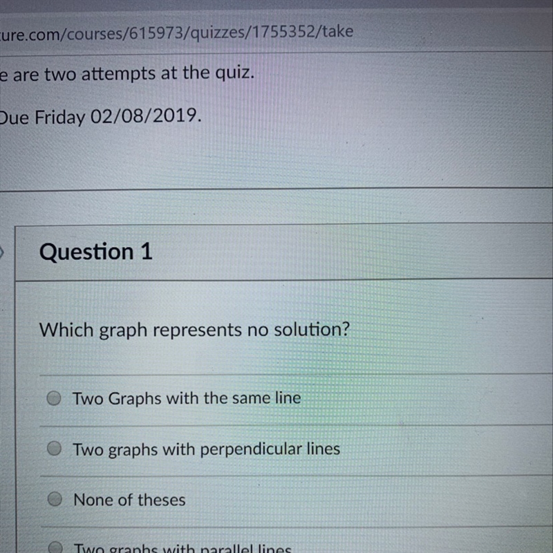 Which graph represents no solution-example-1