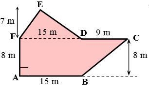 Find the area of the following polygon-example-1