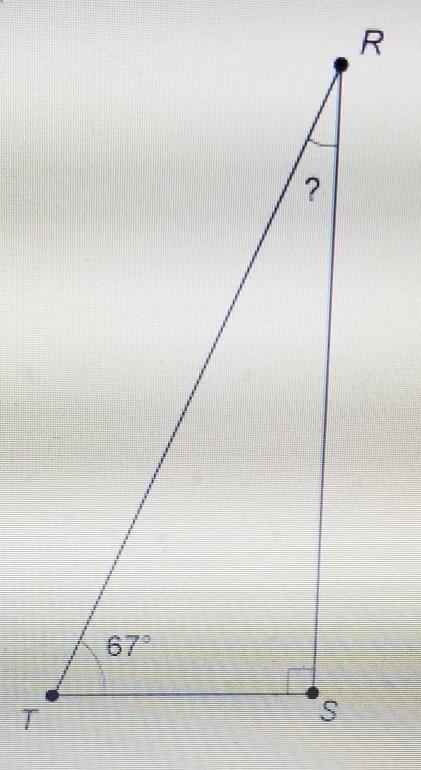 What is the measure of <R? ​-example-1