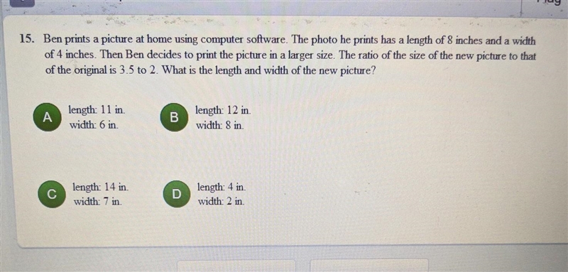 This is Ratio math look at the picture. ​-example-1