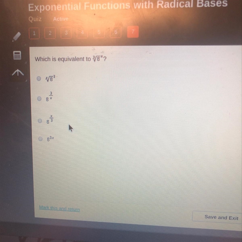 What is equivalent to 3 radical 8-example-1