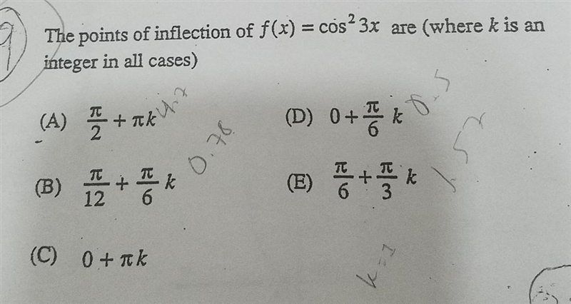 I dont understand how to answer this. I tried to find the second derivative. ​-example-1