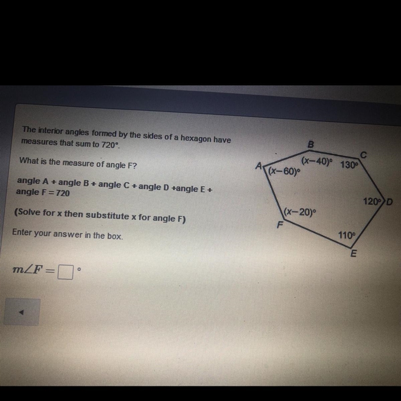 What’s the measure of F?-example-1